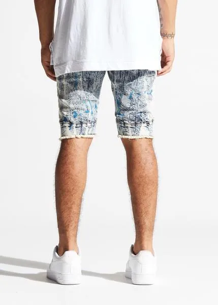 Grayson Shorts (Blue Metallic)